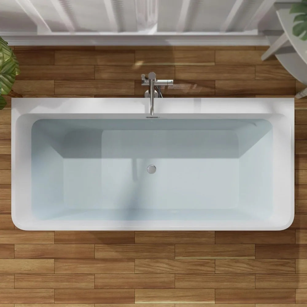 Luxury Acrylic Soaking SPA Tub Modern Bathtub